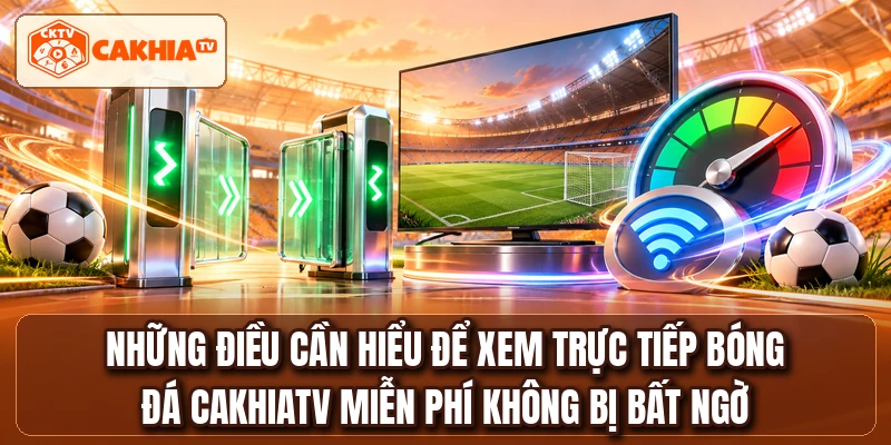 Những điều cần hiểu để xem trực tiếp bóng đá CAKHIATV miễn phí không bị bất ngờ
