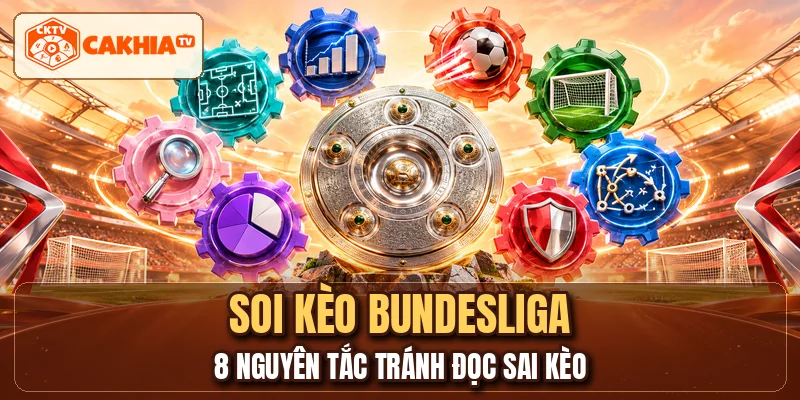 Soi Kèo Bundesliga - 8 Nguyên Tắc Tránh Đọc Sai Kèo